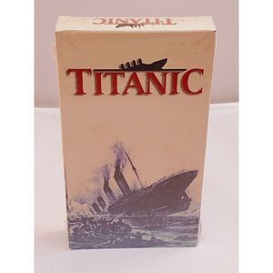 Titanic VHS  2 Volume Set - Digitally Mastered - BRAND‎ NEW